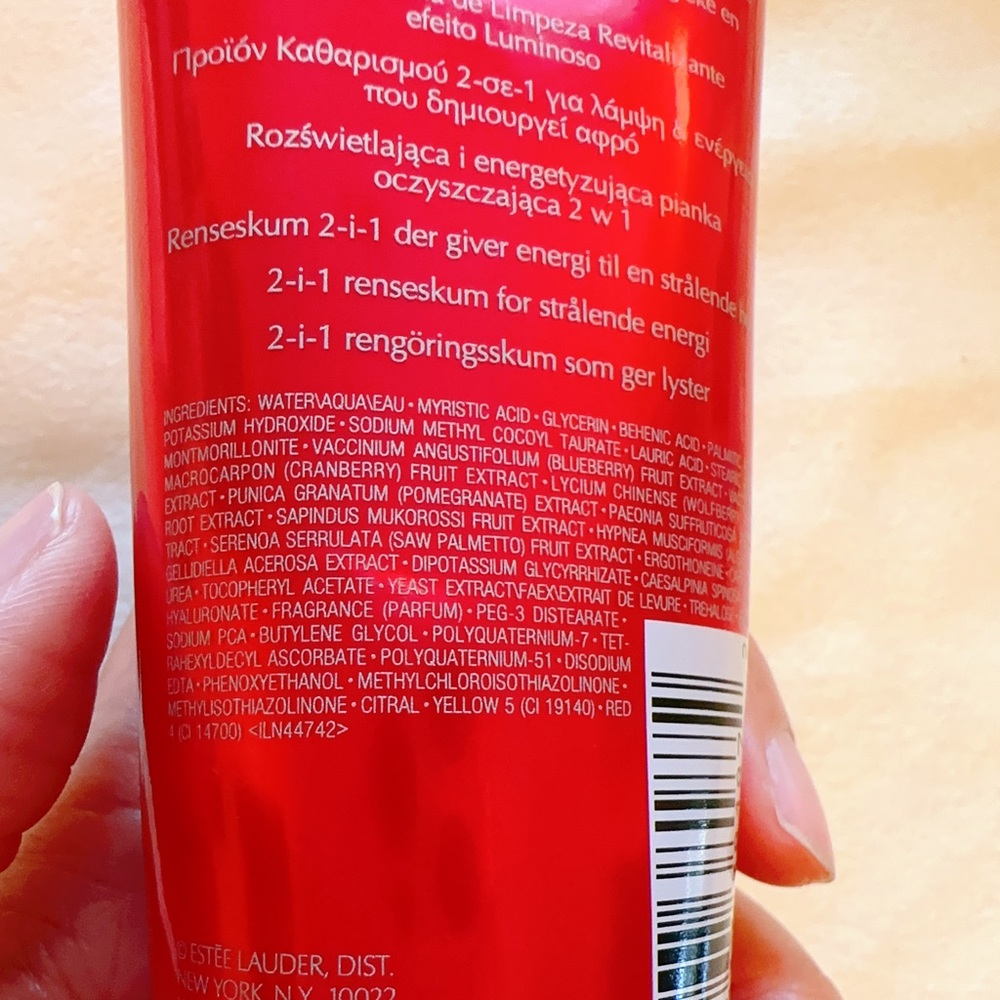 Estée Lauder Nutritious Super-pomegranate 2-in-1 Cleansing Foam 125ml/4.2 Oz - Picture 6 of 6
